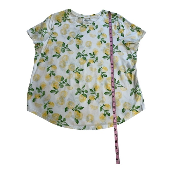 Old Navy EveryWear Lemon Pattern Short-Sleeve Tee - Size XL - Picture 6 of 8